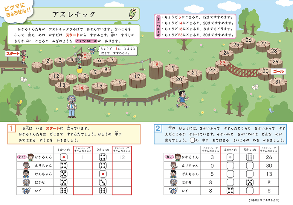 ピグマキッズくらぶ｜SAPIXの通信教育｜ピグマにちょうせん！